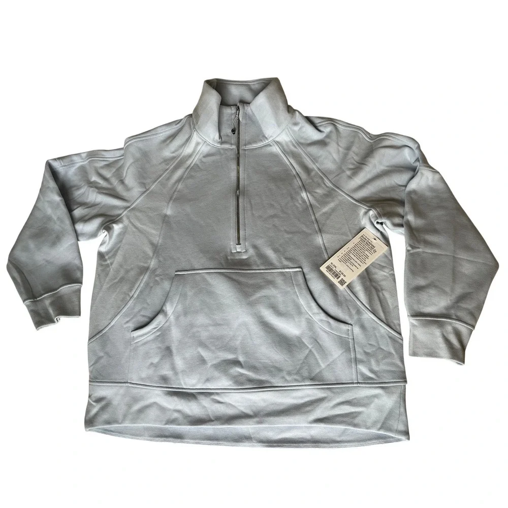NWT Lululemon Scuba Oversized Funnel Neck Half Zip Long - Picture 2 of 12